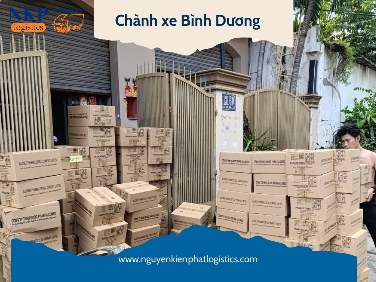 Các loại hình dịch vụ chành xe Bình Dương tại NKP Logistics