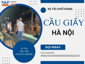 thuê xe tải chở hàng quận cầu giấy