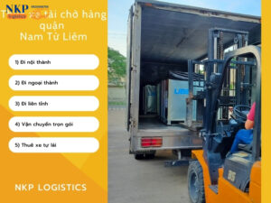 thuê xe tải chở hàng quận nam từ liêm