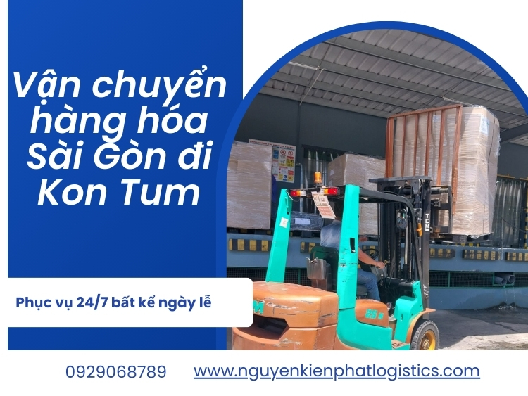 vận chuyển hàng hóa Sài Gòn đi Kon Tum