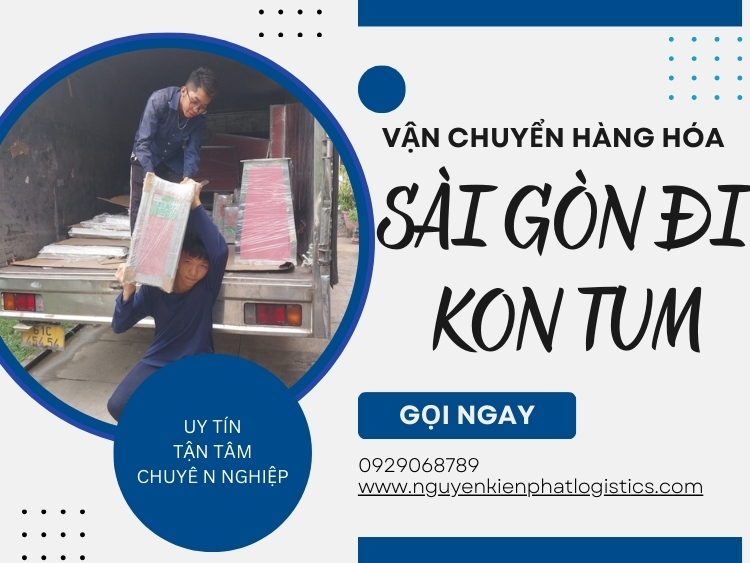 vận chuyển hàng hóa Sài Gòn đi Kon Tum