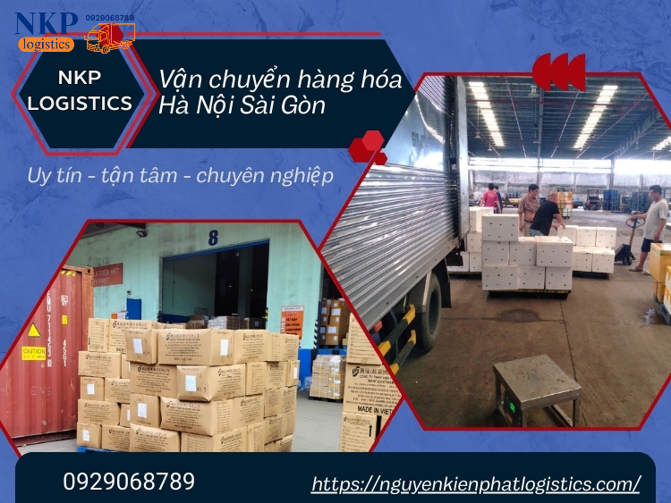 vận chuyển hàng hoá hà nội sài gòn