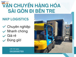 vận chuyển hàng hóa Sài Gòn đi Bến Tre