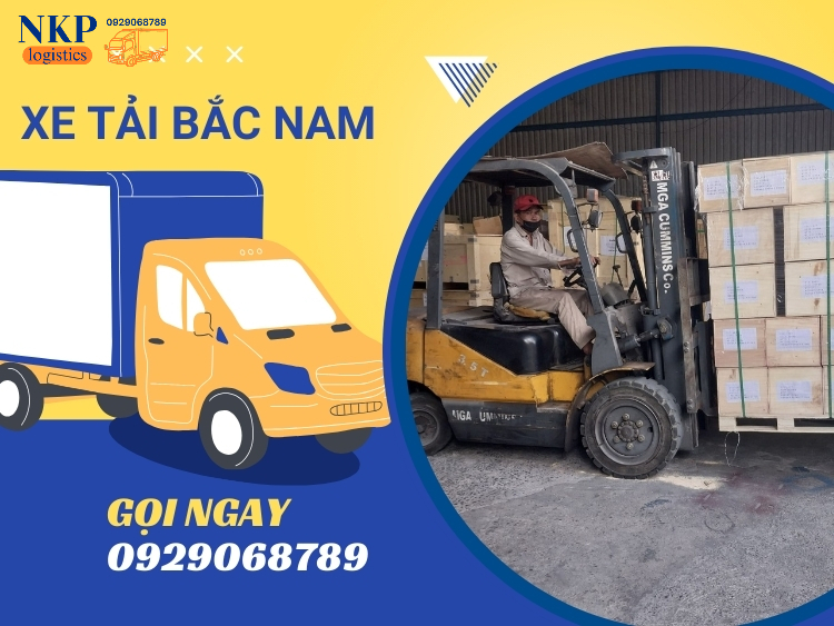 xe tải chở hàng bắc nam