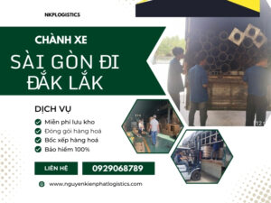 vận chuyển hàng hóa Sài Gòn đi Đắk Lắk