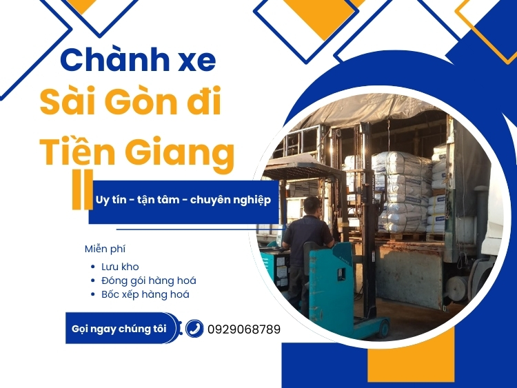 vận chuyển hàng hóa Sài Gòn đi Tiền Giang