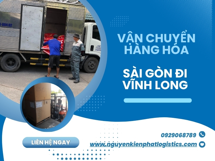 vận chuyển hàng hóa Sài Gòn đi Vĩnh Long