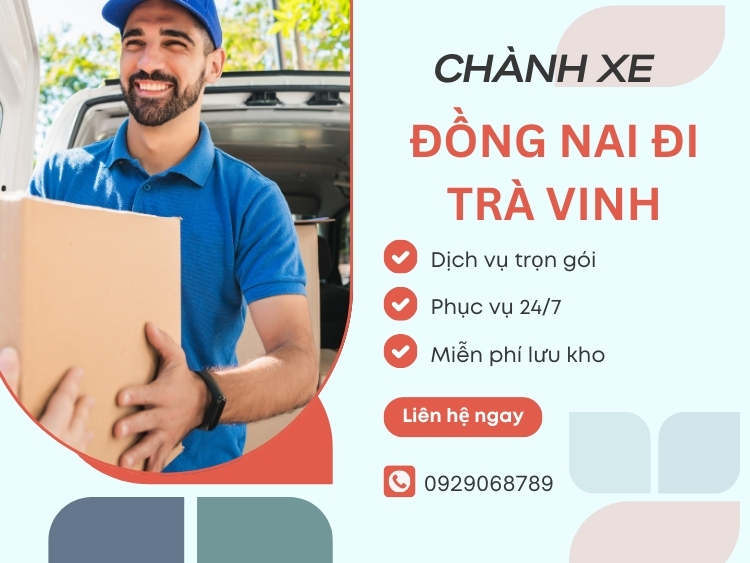 chành xe Đồng Nai đi Trà Vinh