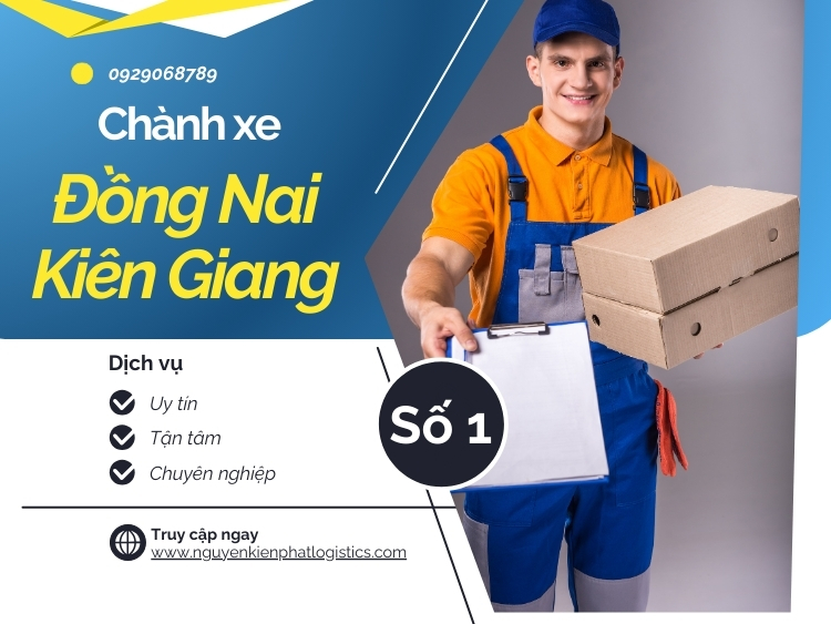 chành xe Đồng Nai Kiên Giang