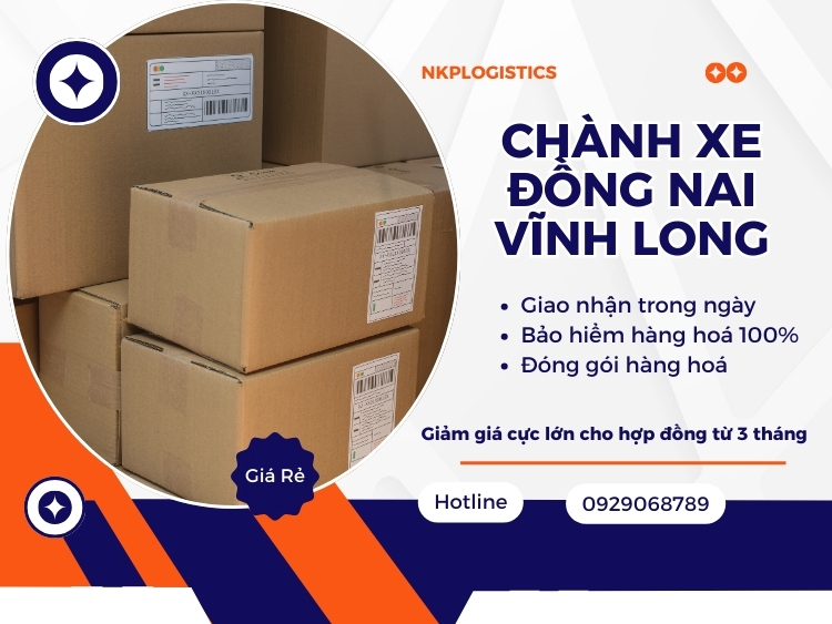 chành xe Đồng Nai Vĩnh Long