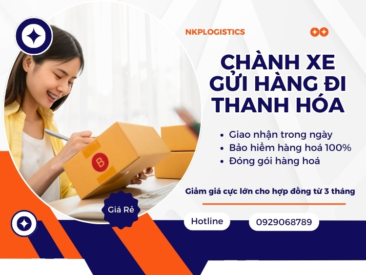 chành xe gửi hàng đi Thanh Hóa