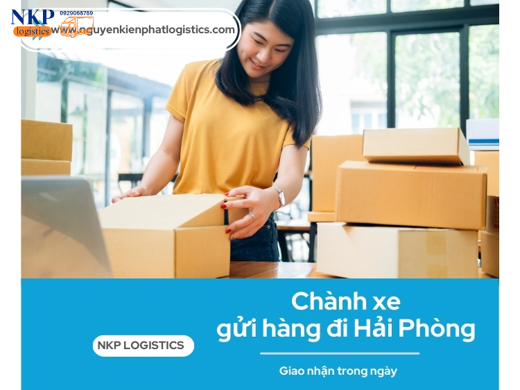 chành xe gửi hàng đi Hải Phòng