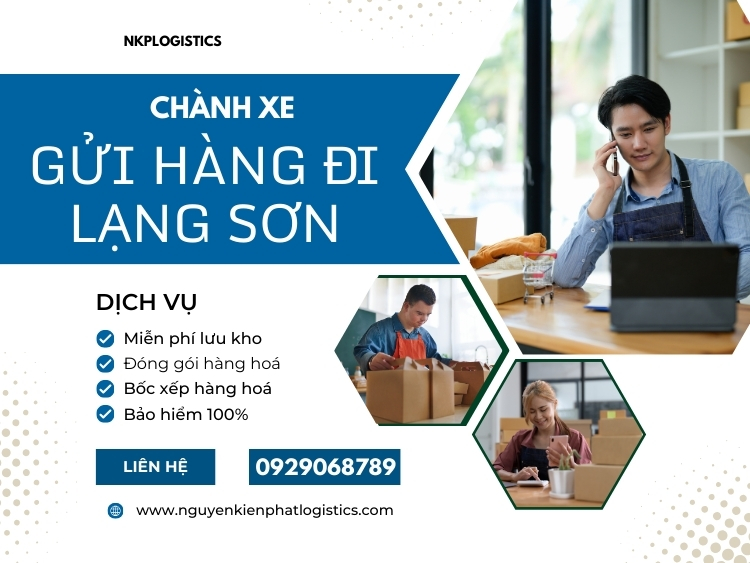 chành xe gửi hàng đi Lạng Sơn