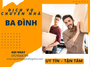 dịch vụ chuyển nhà Ba Đình