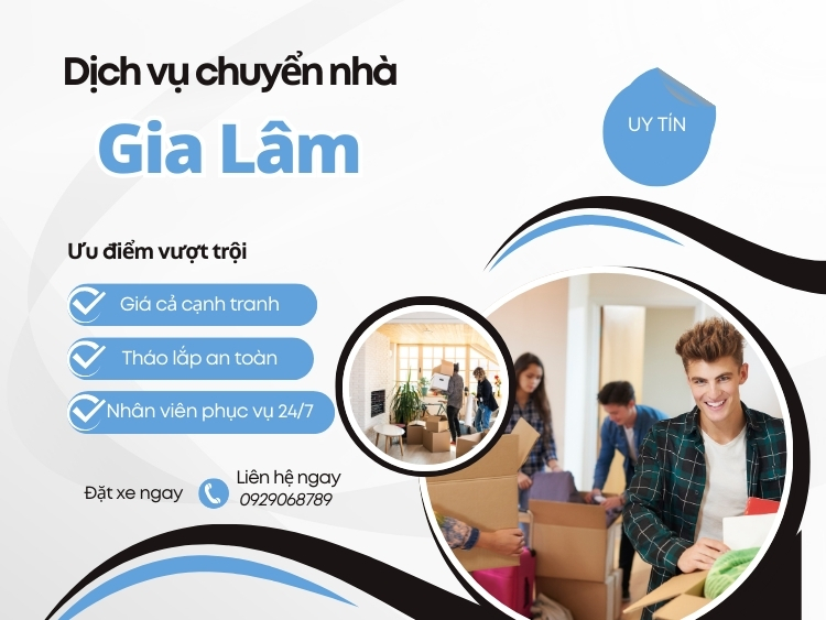 dịch vụ chuyển nhà Gia Lâm