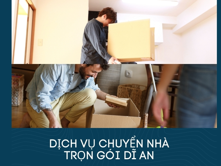 dịch vụ chuyển nhà trọn gói Dĩ An