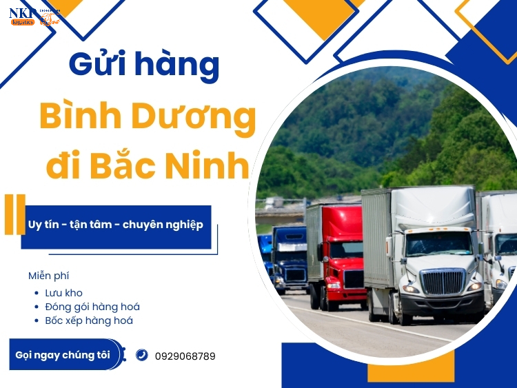 Phí gửi hàng Bình Dương đi Bắc Ninh hai chiều phụ thuộc vào những yếu tố nào?