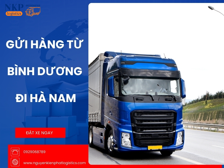 gửi hàng từ Bình Dương đi Hà Nam