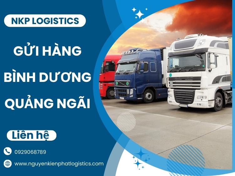 Dịch vụ vận chuyển hàng hóa Bình Dương đi Quảng Ngãi