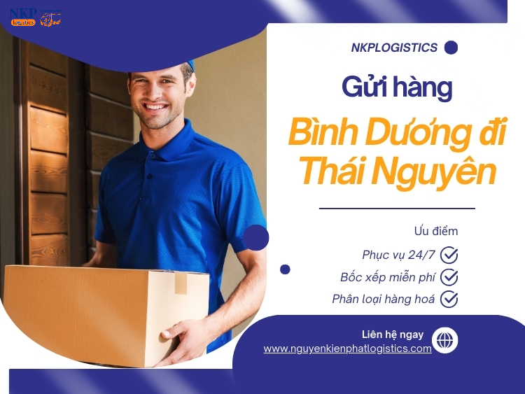 gửi hàng Bình Dương đi Thái Nguyên