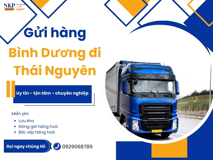 Vận chuyển hàng hóa Bình Dương Thái Nguyên chuyên chở những mặt hàng nào?