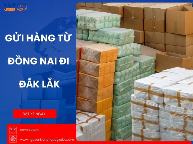 Gửi hàng từ Đồng Nai đi Đắk Lắk và ngược lại chuyên chở những mặt hàng?