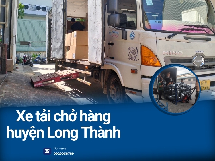 thuê xe tải chở hàng huyện long thành