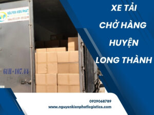 thuê xe tải chở hàng huyện long thành