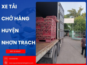 Thuê xe tải chở hàng huyện nhơn trạch