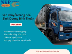 vận chuyển hàng hóa Bình Dương Bình Thuận