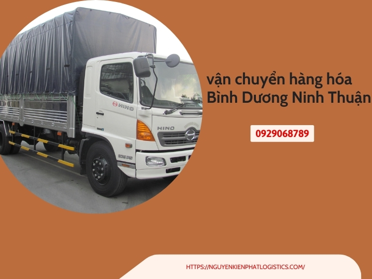 vận chuyển hàng hóa Bình Dương Ninh Thuận