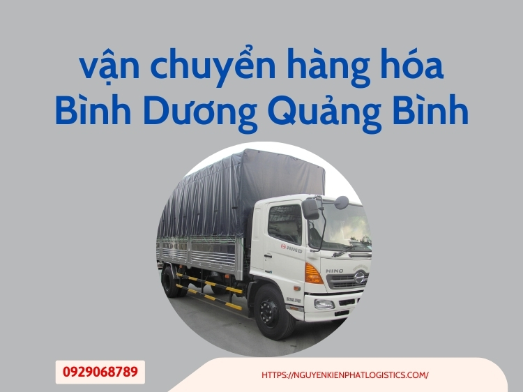 vận chuyển hàng hóa Bình Dương Quảng Bình