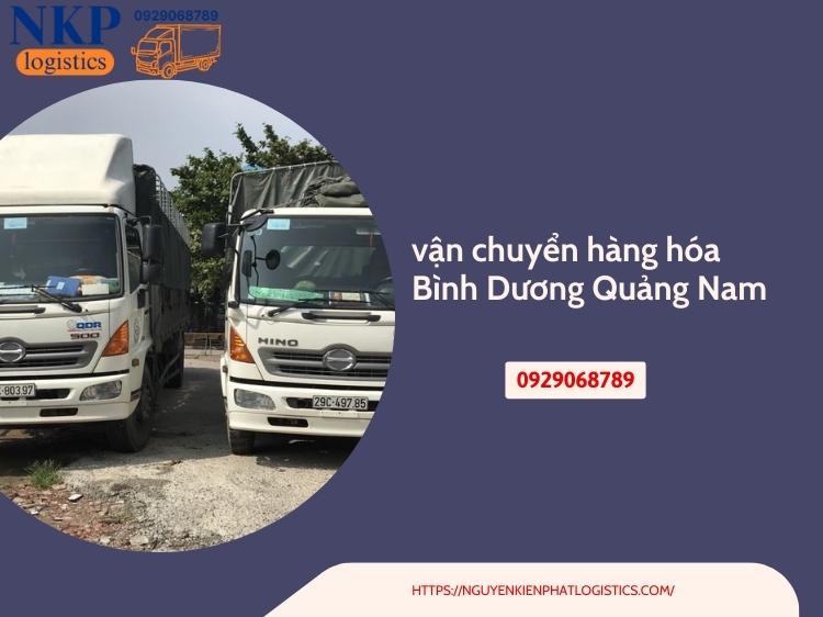 vận chuyển hàng hóa Bình Dương Quảng Nam