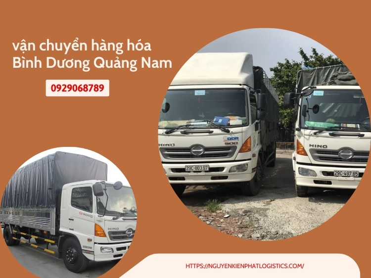 vận chuyển hàng hóa Bình Dương Quảng Nam