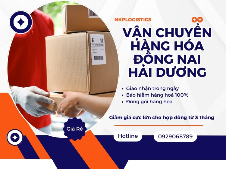 vận chuyển hàng hóa Đồng Nai Hải Dương