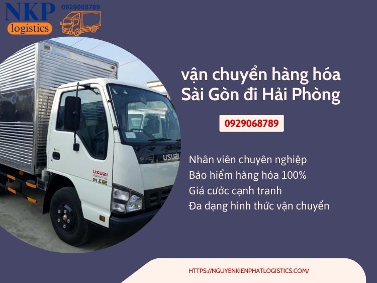 vận chuyển hàng hóa Sài Gòn đi Hải Phòng