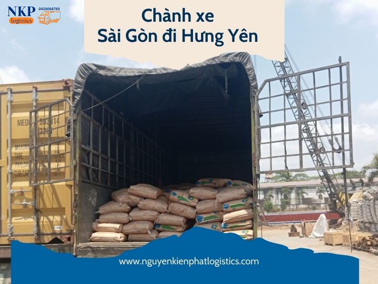 vận chuyển hàng hóa Sài Gòn đi Hưng Yên