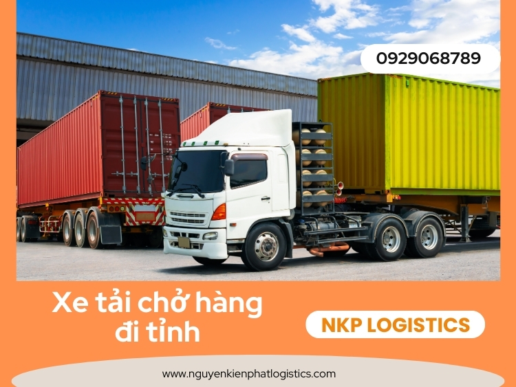 xe tải chở hàng đi tỉnh