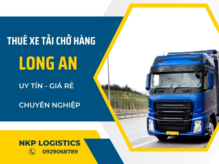 xe tải chở hàng long an