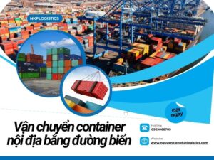 vận chuyển container nội địa bằng đường biển