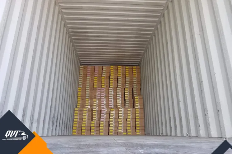 Ưu điểm của vận chuyển container