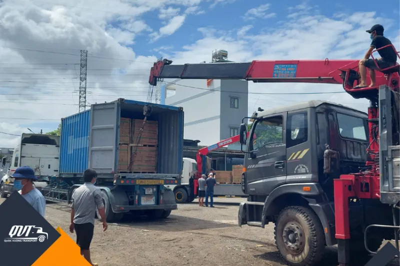 Vận chuyển container tại Nguyễn Kiên Phát Logistics